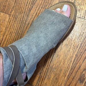 Gray Open-Toe Sandals by Blowfish